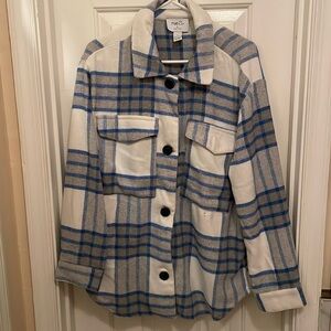 Rue21 plaid shacket jacket